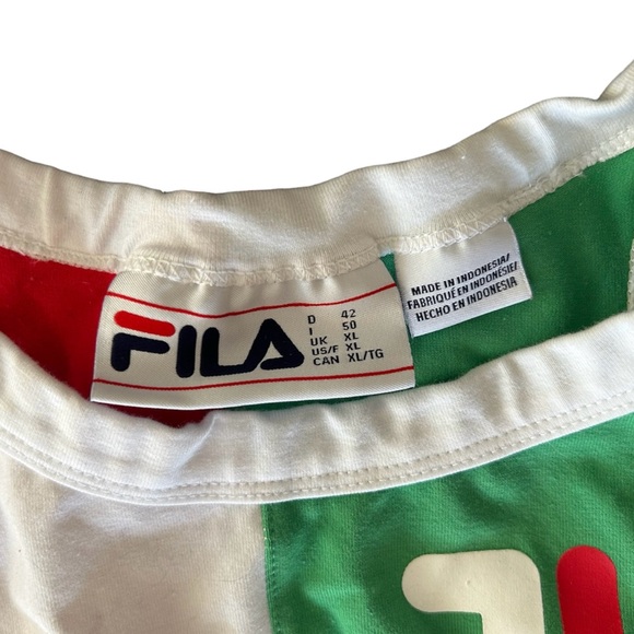 Fila Bodysuit ❤️🤍💚 NWOT - Picture 8 of 8